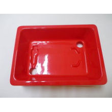 Rotes PVC-Hartblech